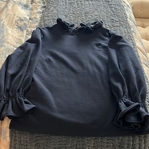 Elizabeth Wilson Designs Navy Sweatshirt Size M